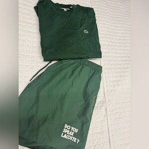 Lacoste men’s swim set